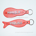 Welcome Order Factory Wholesale Travel Car Key Ring Leather Tag